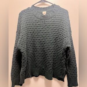 A New Day Dark Green Knit Sweater, Size XXL